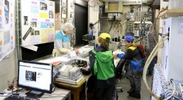 In her laboratory, Ginette Roland tells the story of the Jungfraujoch science station