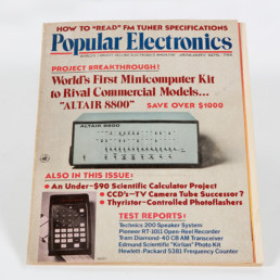 Magazine Popular Electronics N°1