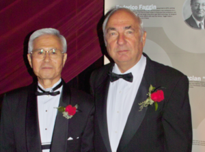 Masatoshi Shima et Stanley Mazor (photo recadrée)