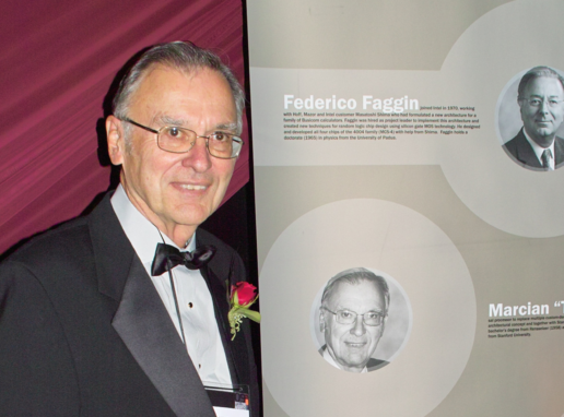 Ted Hoff (Marcian E. Hoff Jr.) (photo recadr&eacute;e)
