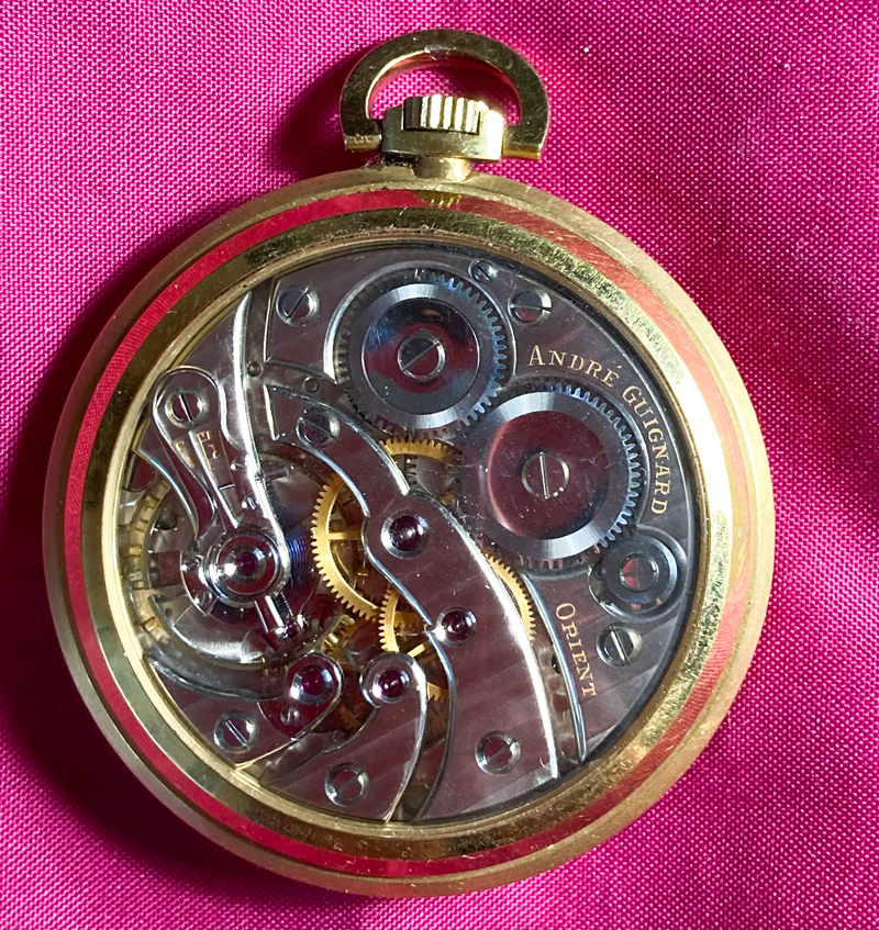 © André Guignard - La montre 17 lignes fabriquée par l’apprenti horloger André Guignard