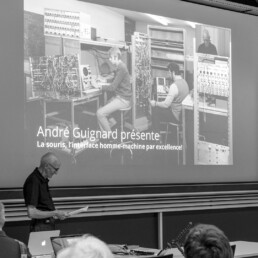 23 septembre 2023, André Guignard à la Nuit des Musées.