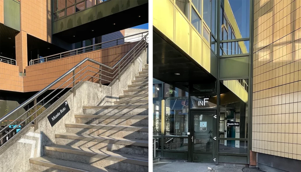 Mus&eacute;e Bolo acc&egrave;s