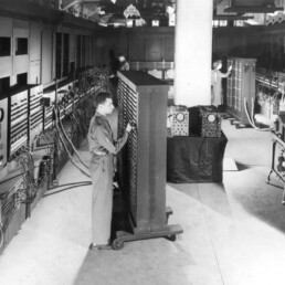 Classic shot of the ENIAC