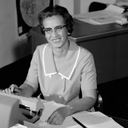 Katherine Johnson at NASA, in 1966